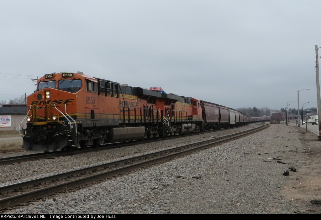 BNSF 6550 West